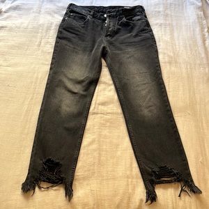 Free People Mid-Rise Brand New black jeans